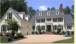 Williamsburg custom home's photo - by A.DeRose & Sons