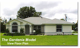 Florida new home model photo