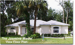 Florida home builder model photo