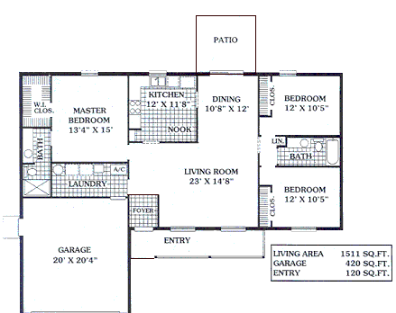 lake county new home floorplan