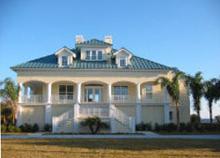 waterfront home