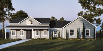 Florida home builders model home image